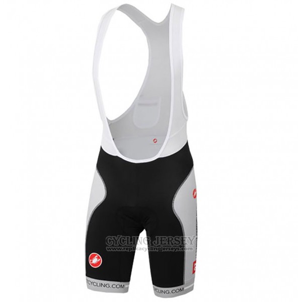 2017 Cycling Jersey Castelli 3t Gray and Black Short Sleeve and Bib Short
