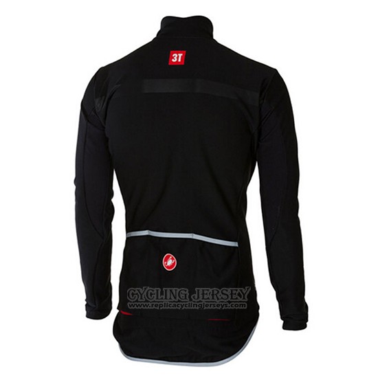 2017 Cycling Jersey Castelli Black Long Sleeve and Bib Tight