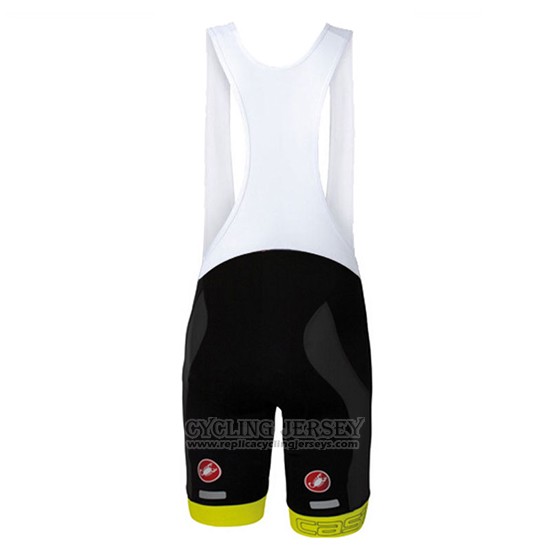 2017 Cycling Jersey Castelli Deep Gray Short Sleeve and Bib Short