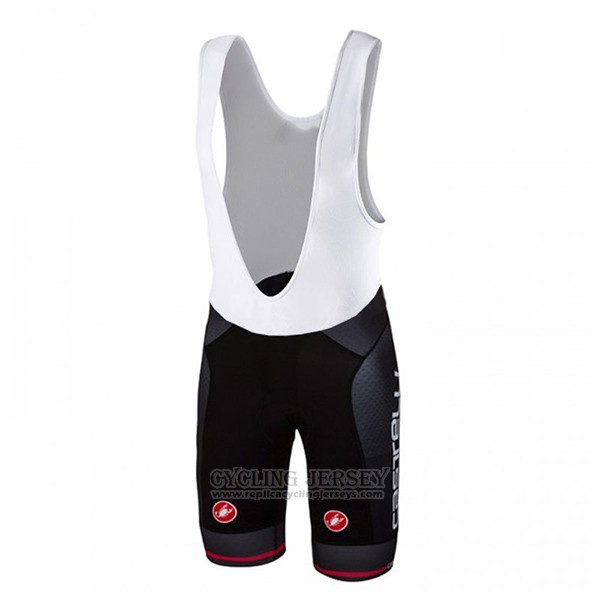 2017 Cycling Jersey Castelli Free Ar Red Short Sleeve and Bib Short
