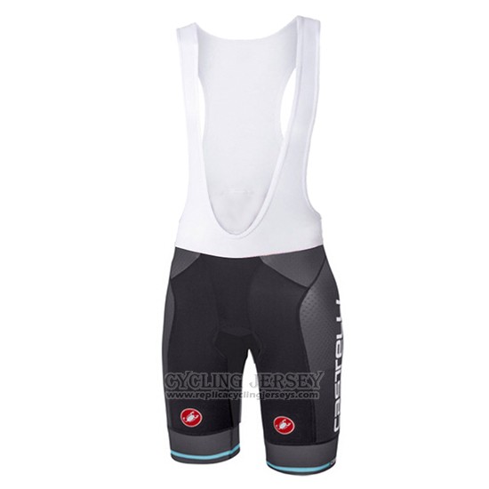 2017 Cycling Jersey Castelli Light Black Short Sleeve and Bib Short