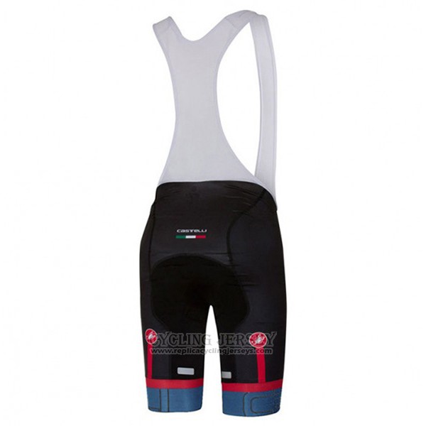 2018 Cycling Jersey Castelli Green Militare Short Sleeve and Bib Short
