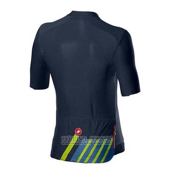2020 Cycling Jersey Castelli Black Green Short Sleeve And Bib Short