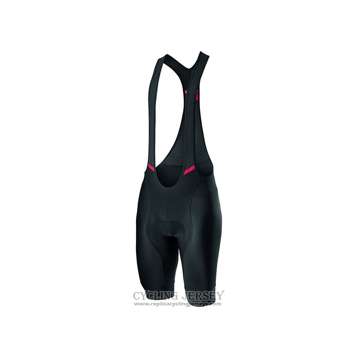 2021 Cycling Jersey Castelli Black Gray Short Sleeve And Bib Short