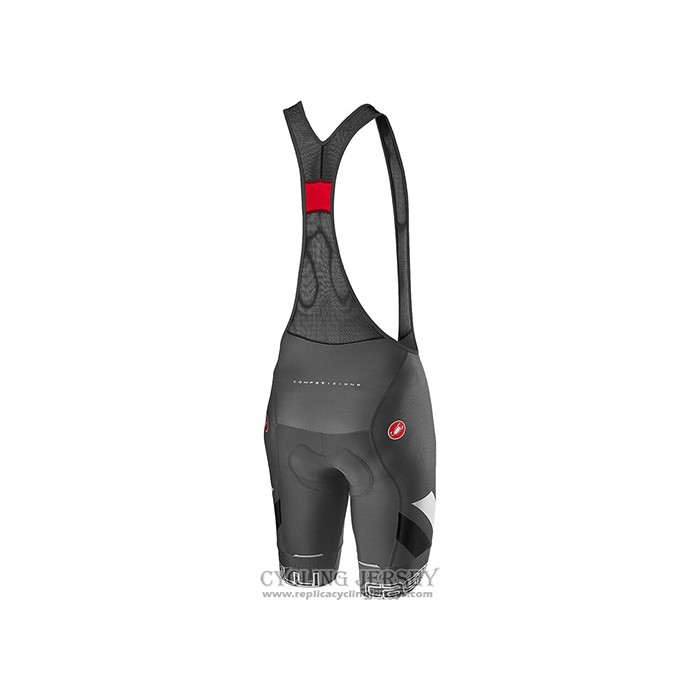 2021 Cycling Jersey Castelli Black Short Sleeve And Bib Short