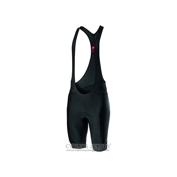 2021 Cycling Jersey Castelli Bright Pink Red Short Sleeve And Bib Short