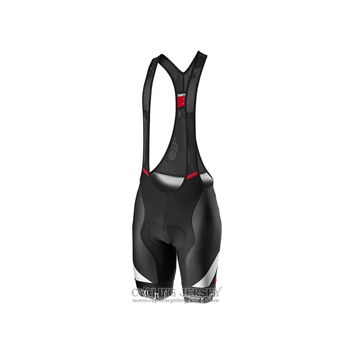 2021 Cycling Jersey Castelli Deep Pink Short Sleeve And Bib Short