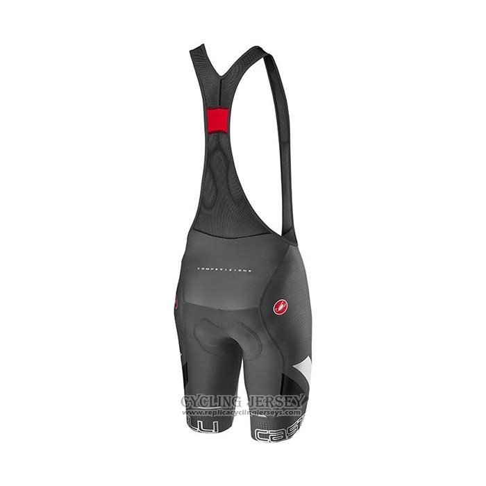 2021 Cycling Jersey Castelli Green Short Sleeve And Bib Short