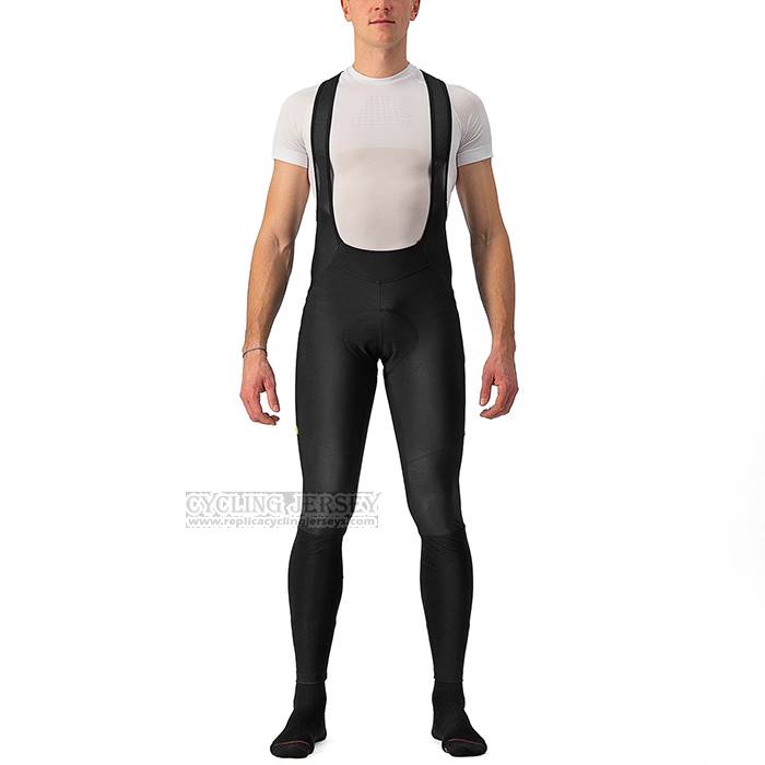 2023 Cycling Jersey Castelli Red Long Sleeve And Bib Short