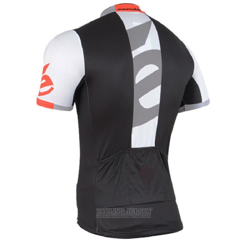 2018 Cycling Jersey Cervelo Gray Black Short Sleeve and Bib Short