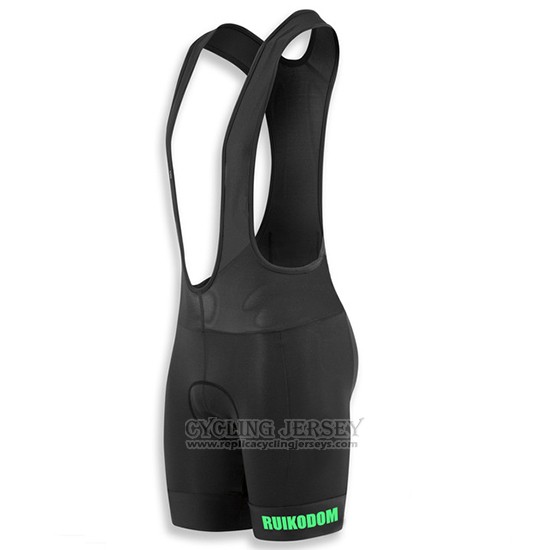 2018 Cycling Jersey Cervelo Green and Black Short Sleeve and Bib Short