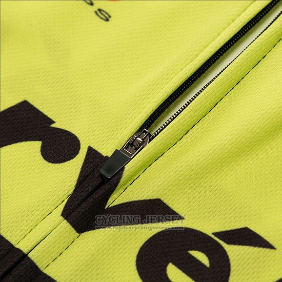 2018 Cycling Jersey Cervelo Green and Black Short Sleeve and Bib Short