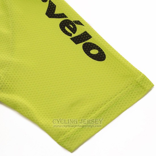 2018 Cycling Jersey Cervelo Green and Black Short Sleeve and Bib Short