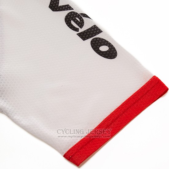 2018 Cycling Jersey Cervelo White and Black Short Sleeve and Bib Short