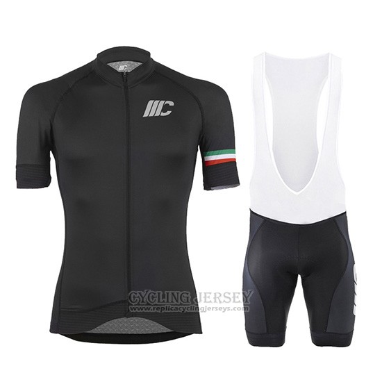 2019 Cycling Jersey Cipollini Black Short Sleeve and Overalls