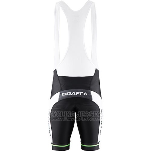 2016 Cycling Jersey Craft Green and Black Short Sleeve and Bib Short