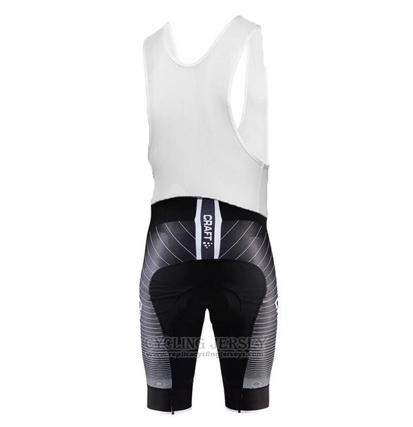 2017 Cycling Jersey Craft Black Short Sleeve and Bib Short