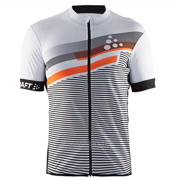 2017 Cycling Jersey Craft Gray Short Sleeve and Bib Short