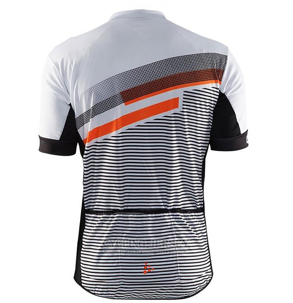 2017 Cycling Jersey Craft Gray Short Sleeve and Bib Short