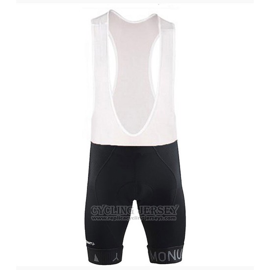 2018 Cycling Jersey Craft Monument Dark Red Short Sleeve and Bib Short