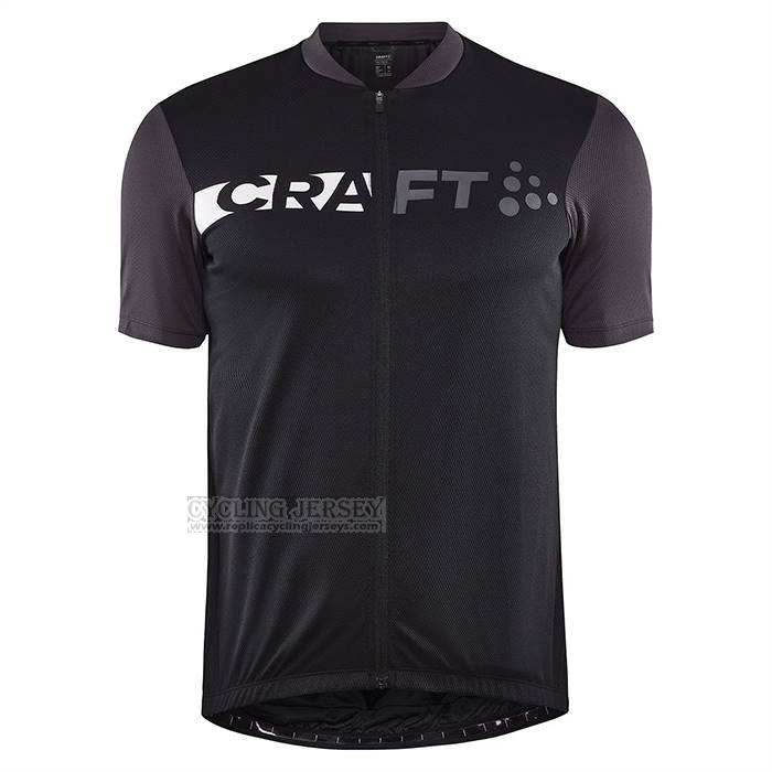 2023 Cycling Jersey Craft Black Short Sleeve And Bib Short