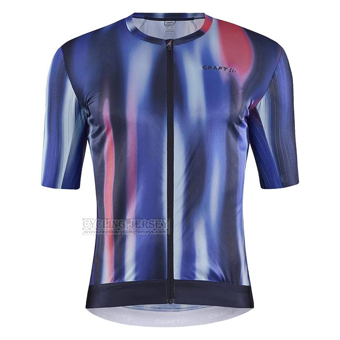 2023 Cycling Jersey Craft Multicoloured Short Sleeve And Bib Short