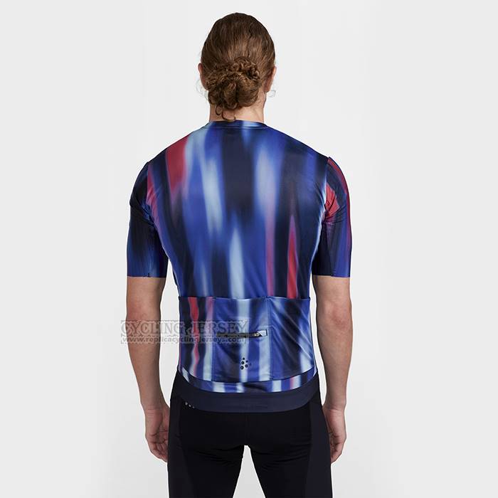 2023 Cycling Jersey Craft Multicoloured Short Sleeve And Bib Short