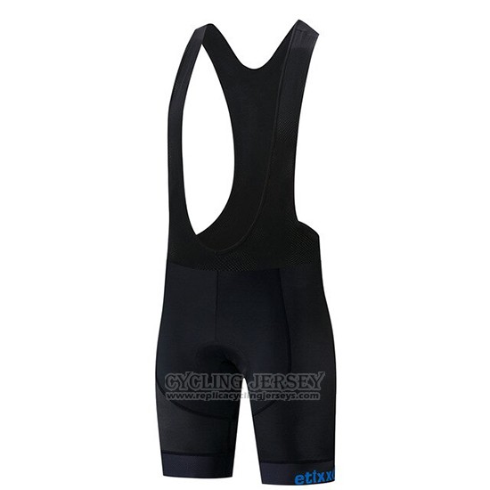 2019 Cycling Jersey Etixxl Blue Black Short Sleeve and Bib Short