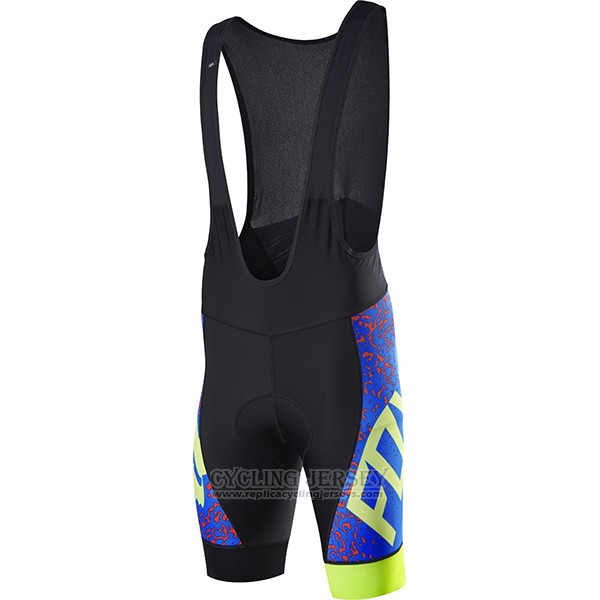 2017 Cycling Jersey Fox Ascent Comp Blue Short Sleeve and Bib Short