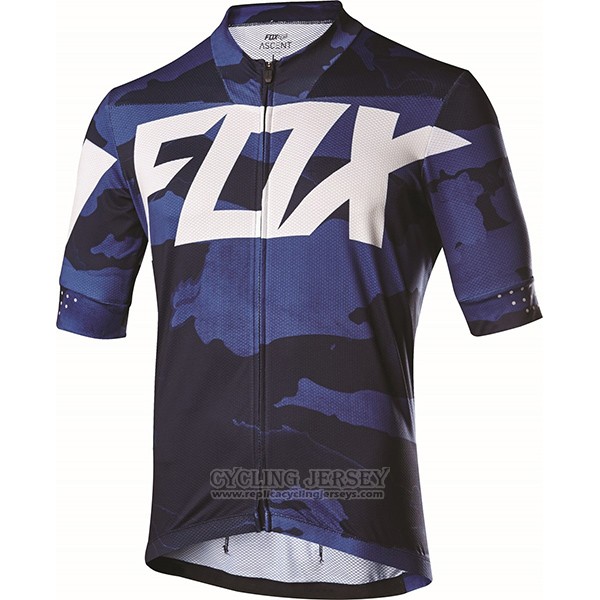 2017 Cycling Jersey Fox Ascent Comp Purple Short Sleeve and Bib Short