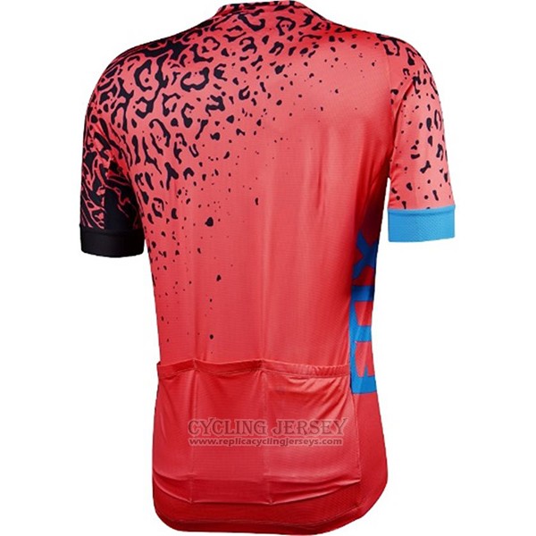 2017 Cycling Jersey Fox Ascent Comp Red Short Sleeve and Bib Short