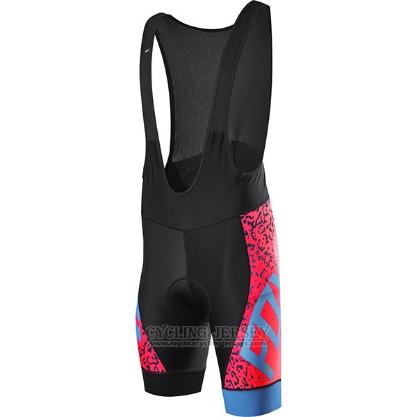 2017 Cycling Jersey Fox Ascent Comp Red Short Sleeve and Bib Short