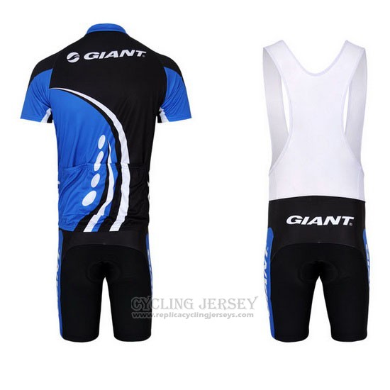 2011 Cycling Jersey Giant Blue Short Sleeve and Bib Short