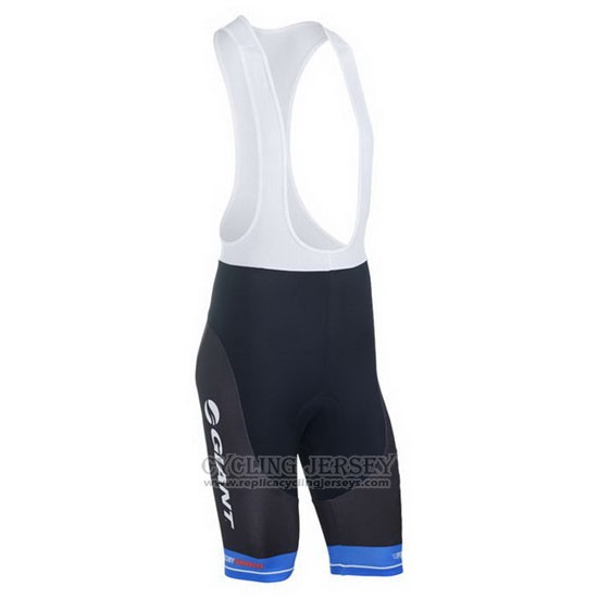 2013 Cycling Jersey Giant Black and Yellow Short Sleeve and Bib Short