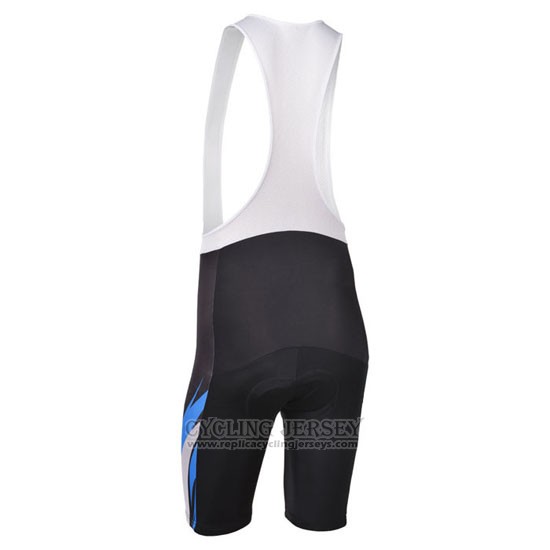 2013 Cycling Jersey Giant Blue and Black Short Sleeve and Bib Short