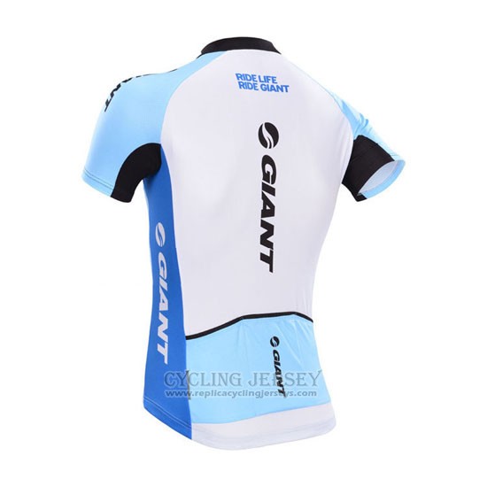 2014 Cycling Jersey Giant White Short Sleeve and Bib Short
