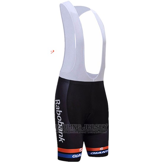 2017 Cycling Jersey Giant White Short Sleeve and Bib Short