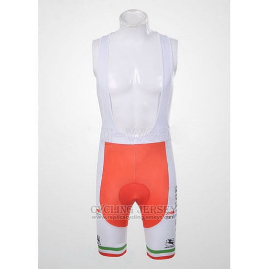 2011 Cycling Jersey Giordana Red and Green Short Sleeve and Bib Short