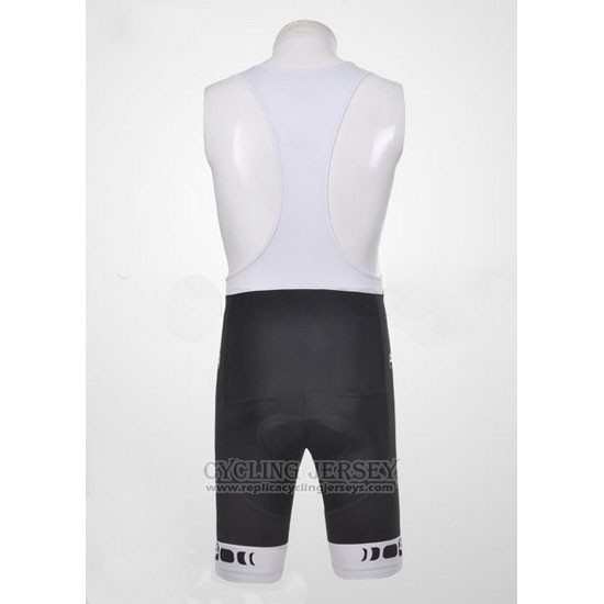 2011 Cycling Jersey Giordana White and Black Short Sleeve and Bib Short