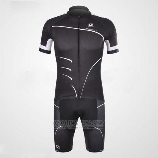 2012 Cycling Jersey Giordana Black Short Sleeve and Bib Short