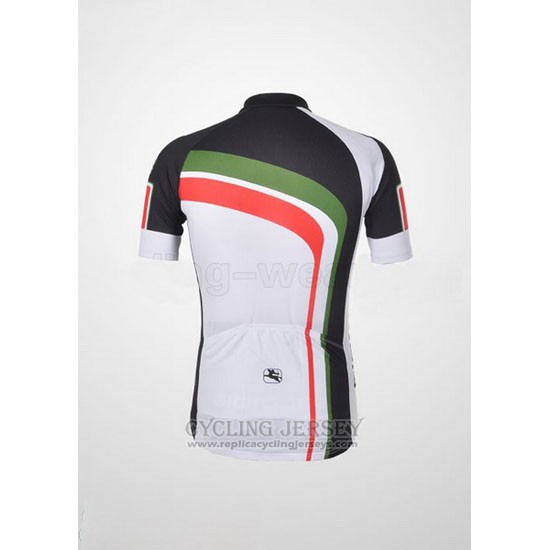2012 Cycling Jersey Giordana Green and Black Short Sleeve and Bib Short