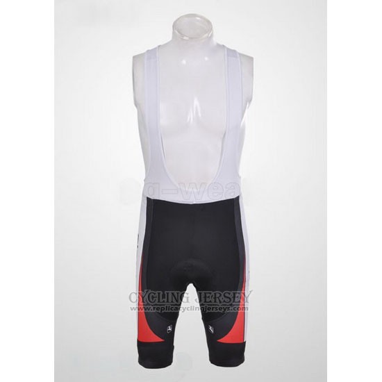 2012 Cycling Jersey Giordana White and Black Short Sleeve and Bib Short