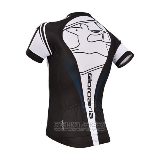 2014 Cycling Jersey Giordana Black Short Sleeve and Bib Short
