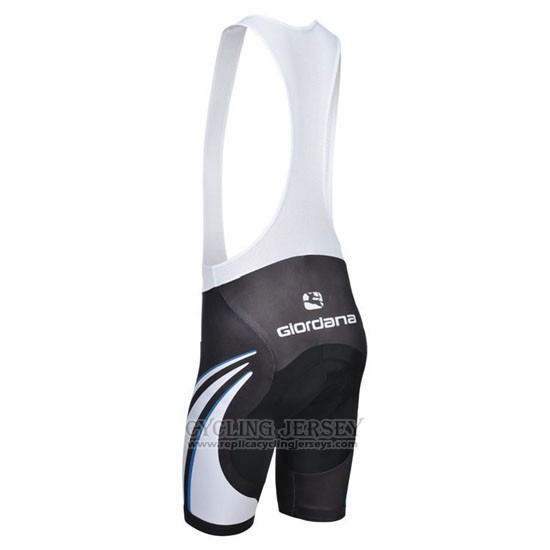 2014 Cycling Jersey Giordana Black Short Sleeve and Bib Short