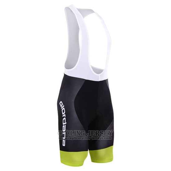 2015 Cycling Jersey Giordana Black and White Short Sleeve and Bib Short