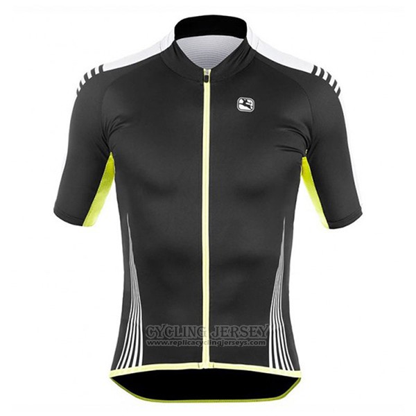 2017 Cycling Jersey Giordana Sahara Black Short Sleeve and Bib Short