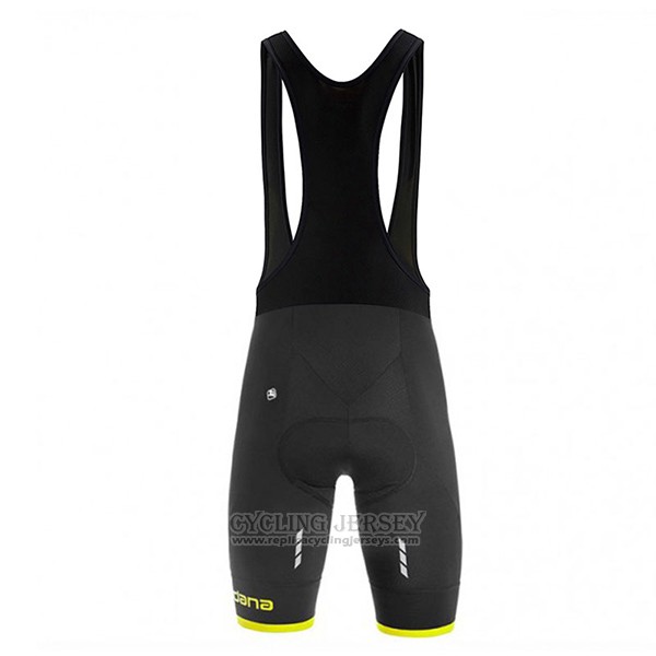 2017 Cycling Jersey Giordana Sahara Black Short Sleeve and Bib Short
