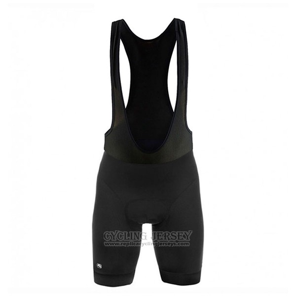 2017 Cycling Jersey Giordana Silver Line Black Short Sleeve and Bib Short
