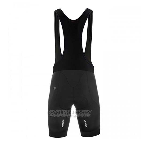 2017 Cycling Jersey Giordana Silver Line Black Short Sleeve and Bib Short