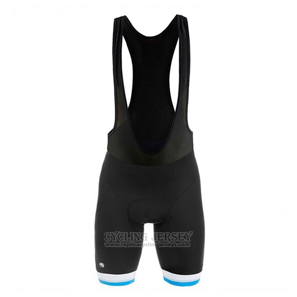2017 Cycling Jersey Giordana Silver Line Sky Blue Short Sleeve and Bib Short